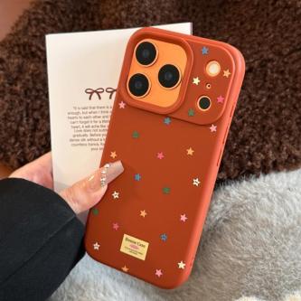 Caramel Red Color Star Frosted Soft Shell Shock-resistant … in Shah Alam - Image 1