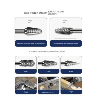 Carbide Rotary File Inner Grinding Head Electric Drill File … in Johor Bahru - Image 1