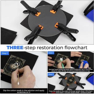 Card Care Clean Kit with 4-In-1 Functionality, EVA Shaping … in Woodlands - Image 1