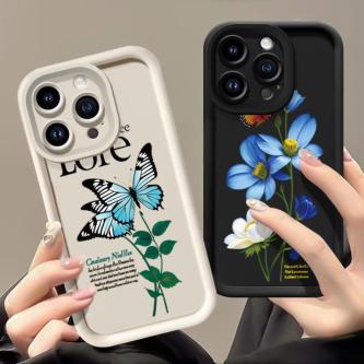 Case For Xiaomi Redmi Note 8 8 Pro 8T Three-Color Butterfly … in Ipoh - Image 1