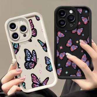 Case For Xiaomi Redmi Note 9 Three-Color Butterfly Phone … in Kampong Selayang - Image 1
