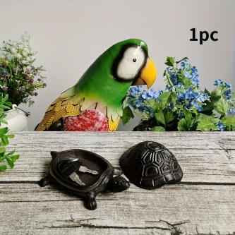 Cast Iron Turtle Hide-A-Key Secret Safe Box Hidden Key … in Pasir Ris - Image 1