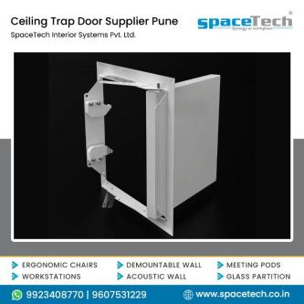 Ceiling Trap Door Supplier Pune - SpaceTech Interior in Wakad - Image 1