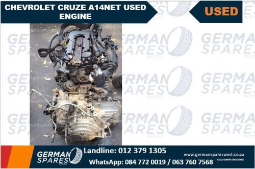 Chevrolet Cruze A14NET Used Engine in Tembisa - Image 1