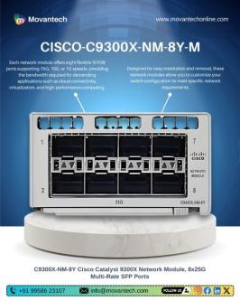 Cisco C9300X-NM-8Y-M Network Module in Pune - Image 1