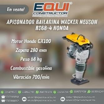 Compactadora Wacker BS68-4 – Uso Intensivo en Zanjas y Rellenos en La Candelaria Tlapala - Imagen 1
