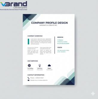 Company Profile Design in Mumbai - Image 1
