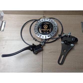 Complete Front and Rear Disc Brake Kit for Electric Motorcycles in Mandai - Image 1
