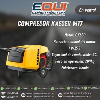 -Compresor- Kaeser M17 cdmx en Calvillo - Imagen 1