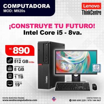 Computadora Intel Core i5 - 8va en Lima - Imagen 1