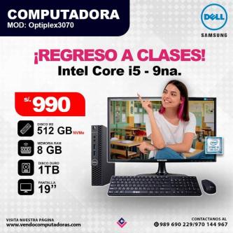 Computadora Intel Core i5 - 9na. Generacion en Lima - Imagen 4