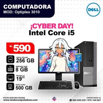 Computadora Intel Core i5 / Optiplex 3010 en Canta - Imagen 2