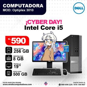 Computadora Intel Core i5 / Optiplex 3010 en Canta - Imagen 4