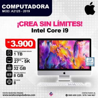 Computadora iMac Intel Core i9 en Lima - Imagen 2