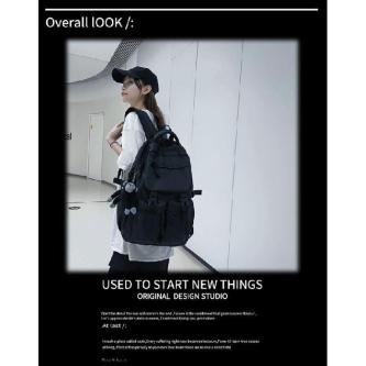 Computer Bag Travel Backpack Leisure Backpack Female Trendy … in Singapore - Image 1
