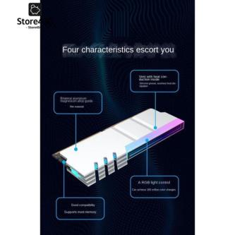 Computer DDR4 DDR5 5V ARGB Sync Memory Radiator PC RGB … in Singapore - Image 1