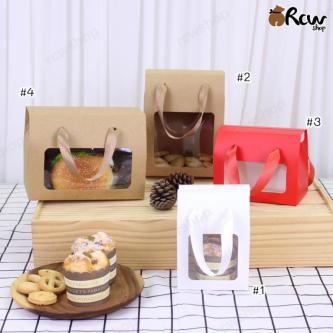Cookie Box Can Be Carried With Flat Rope Window Gift Box … in Singapore - Image 1