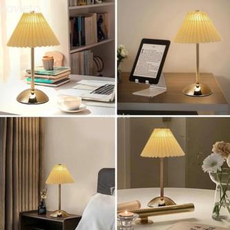 Cordless LED Table Lamp Vintage Bedroom Bedside Study … in Singapore - Image 1