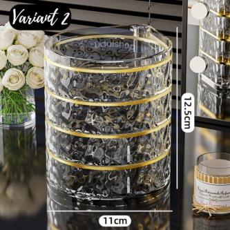 Cosmetic Rack Makeup Storage Box Rotating Organizer … in Geylang - Image 1
