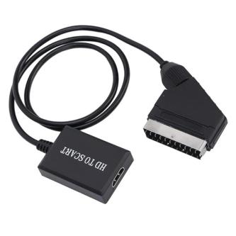 Crescent2 Durability SCART to HDMIs Adapter Compatible for … in Singapore - Image 1