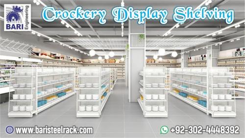Crockery Rack | Crockery Shop Rack | Crockery Display Rack in Abdul Hakīm - Image 2