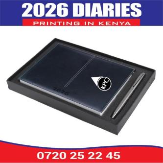 Custom A4 Leather Notebook Design and Printing in Kitui - Image 1