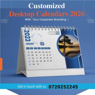 Custom Desktop 2025 Calendars in Kitui - Image 1