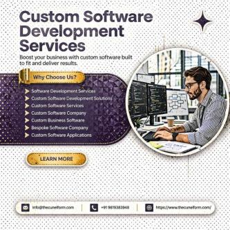 Custom Software Development Services for Growing Businesses in Ahmedabad - Image 1