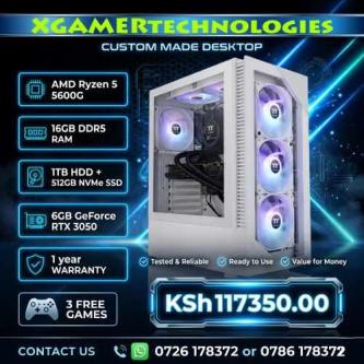 Custom designed AMD Ryzen 5 PC with RTX graphics in Nairobi - Image 1