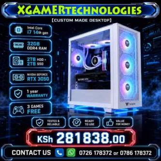 Custom designed Intel Core i7 PC with GeForce RTX in Nairobi - Image 1