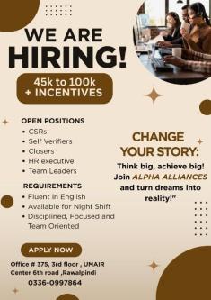 Customer Support Executive in Rawalpindi - Image 1
