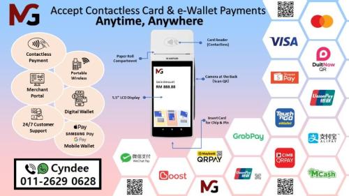 Customers Love Choices-Give Them More Wireless Payment Terminal in Klang - Image 1