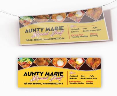 Customised Banner Designing & Branding in Accra - Image 1