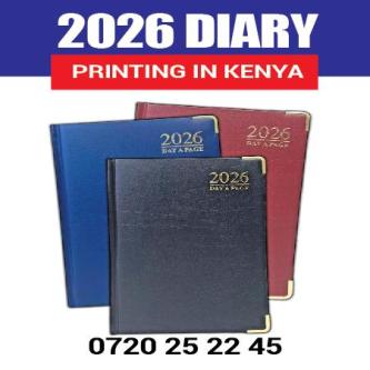 Customized Diaries & NoteBooks Branding In Kenya in Kitui - Image 1