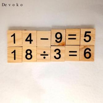 [Cuticate1] 100 Learning Wooden Number Tile Puzzle Making … in Singapore - Image 1