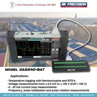 DAS240-BAT PORTABLE DATA LOGGER in Klang - Image 1
