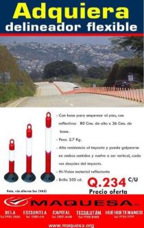 DELINEADOR FLEXIBLES en Retalhuleu - Imagen 1