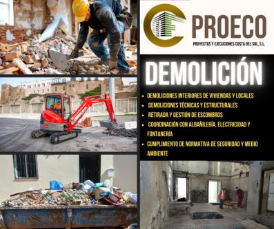 DEMOLICIONES PROFESIONALES en Málaga - Imagen 1