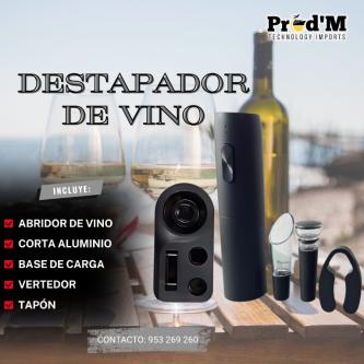 DESTAPADOR DE VINO - PRODEIM SHIPPING en el Callao - Imagen 1