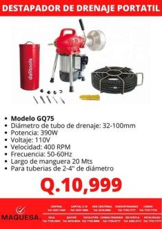 DESTAPADOR GQ75 PORTATIL en Retalhuleu - Imagen 1