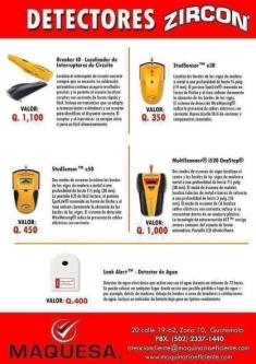 DETECTORES INDUSTRIAL DE ZIRCON en Ciudad de Guatemala - Imagen 1