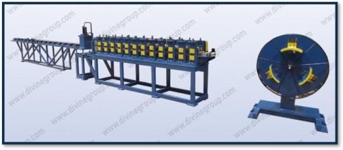 DIN Mounting Channel Profile Line Roll Forming Machine Mfg in Rajkot - Image 1
