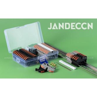 DIN Rail Terminal Blocks Kit, 20pcs Universal Compact Wire … in Novena - Image 1