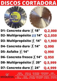 DISCOS MULTIPROPOSITO en Retalhuleu - Imagen 1