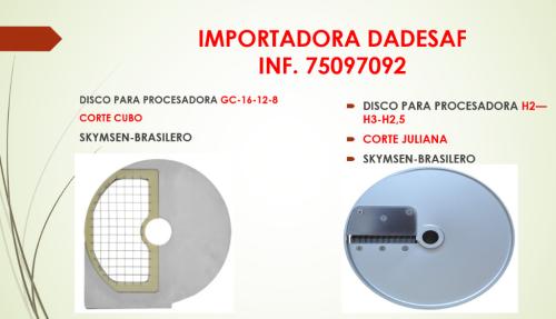 DISCOS PARA PROCESADORAS DE ALIMENTOS en Santa Cruz de la Sierra - Imagen 3