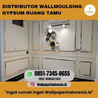 DISTRIBUTOR WALLMOULDING GYPSUM RUANG TAMU in Surabaya - Image 1