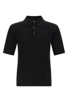DOLCE & GABBANA Micro-Ribbed Polo Shirt in Mississauga - Image 1