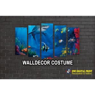 DPRINT WALL DECORATIONS WITH CONNECTED MOTIFS in Johor Bahru - Image 1