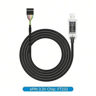 DTECH USB to TTL Serial Adapter FTDI 3.3V/5V Testing Cable … in North-Eastern Islands - Image 1