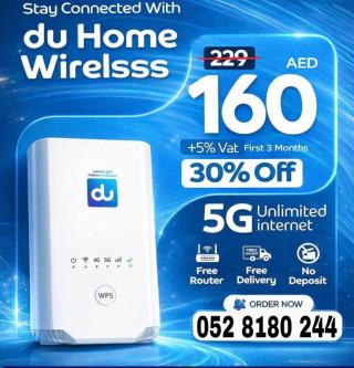 DU HOME INTERNET CONNECTION in Frisco - Image 1